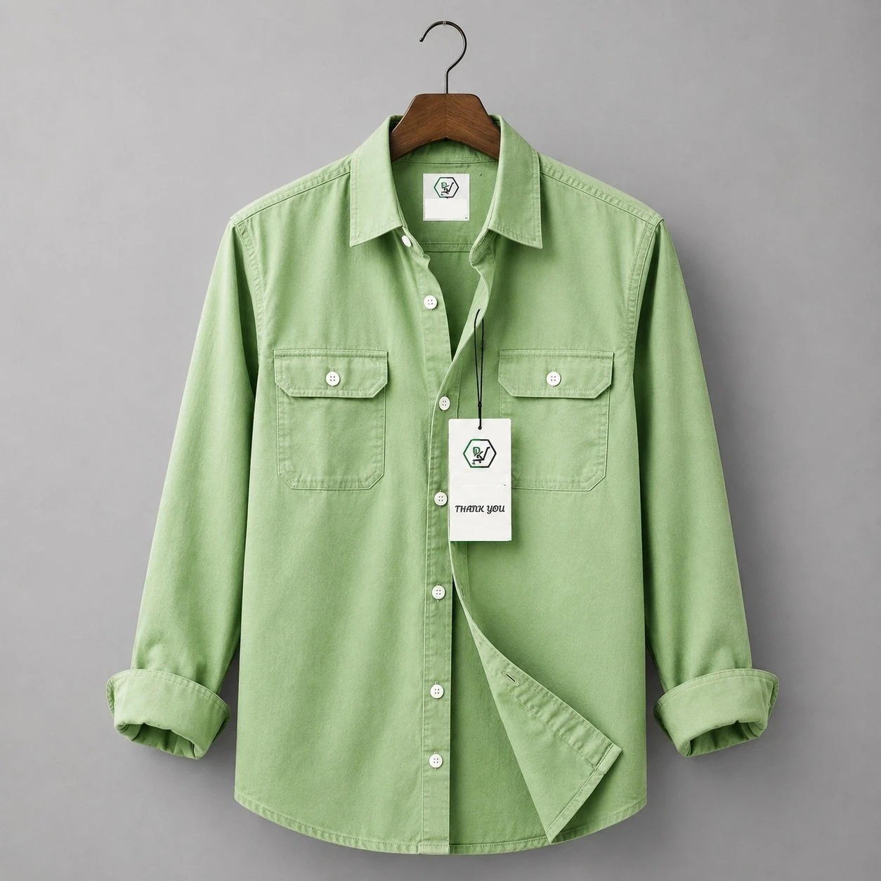Premium Double Pocket Oxford Cotton Shirt
